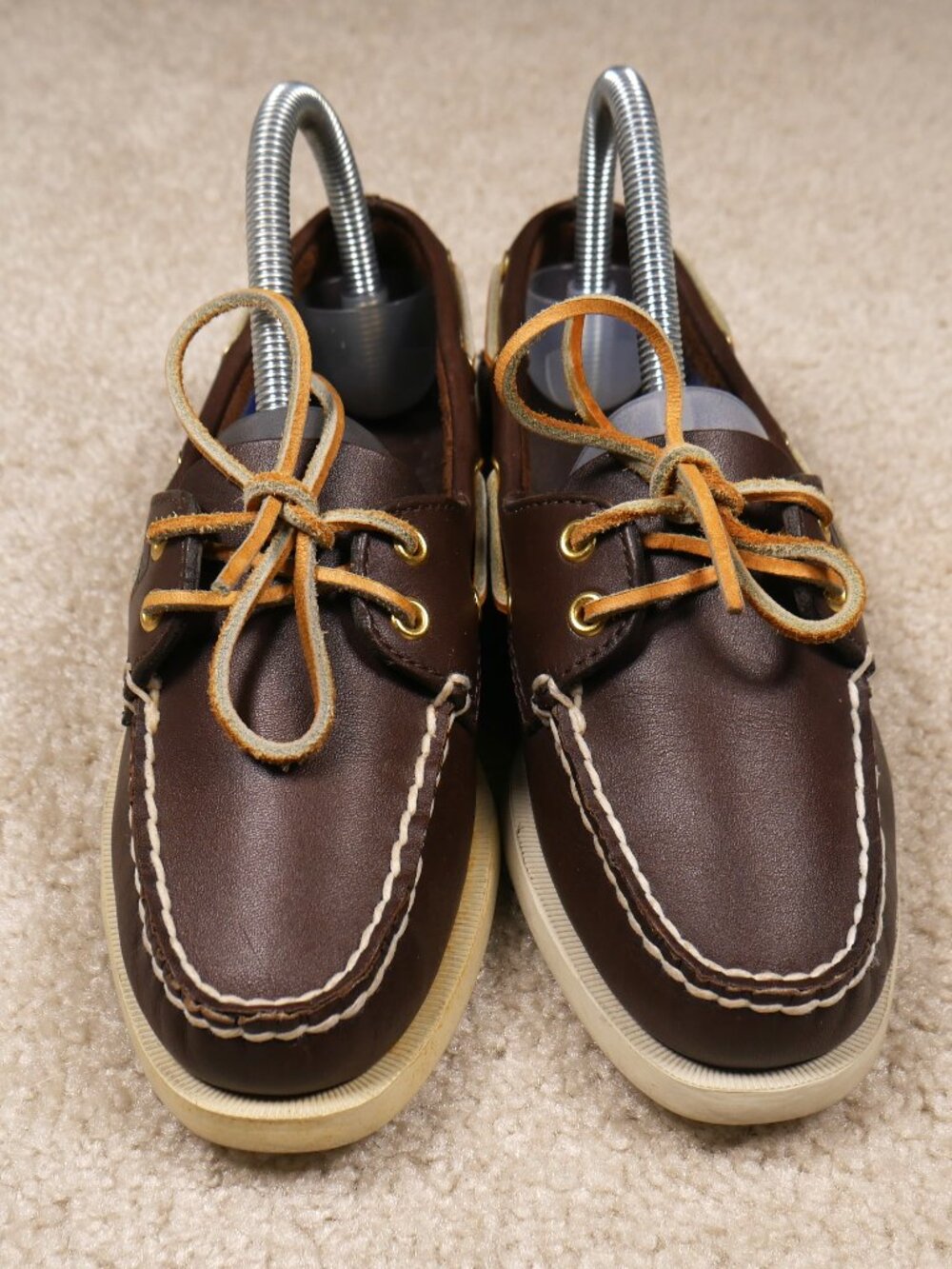 Sperry Top-Sider Womens Original 2 Eye Boat Shoe, Size 5.5M - Brown